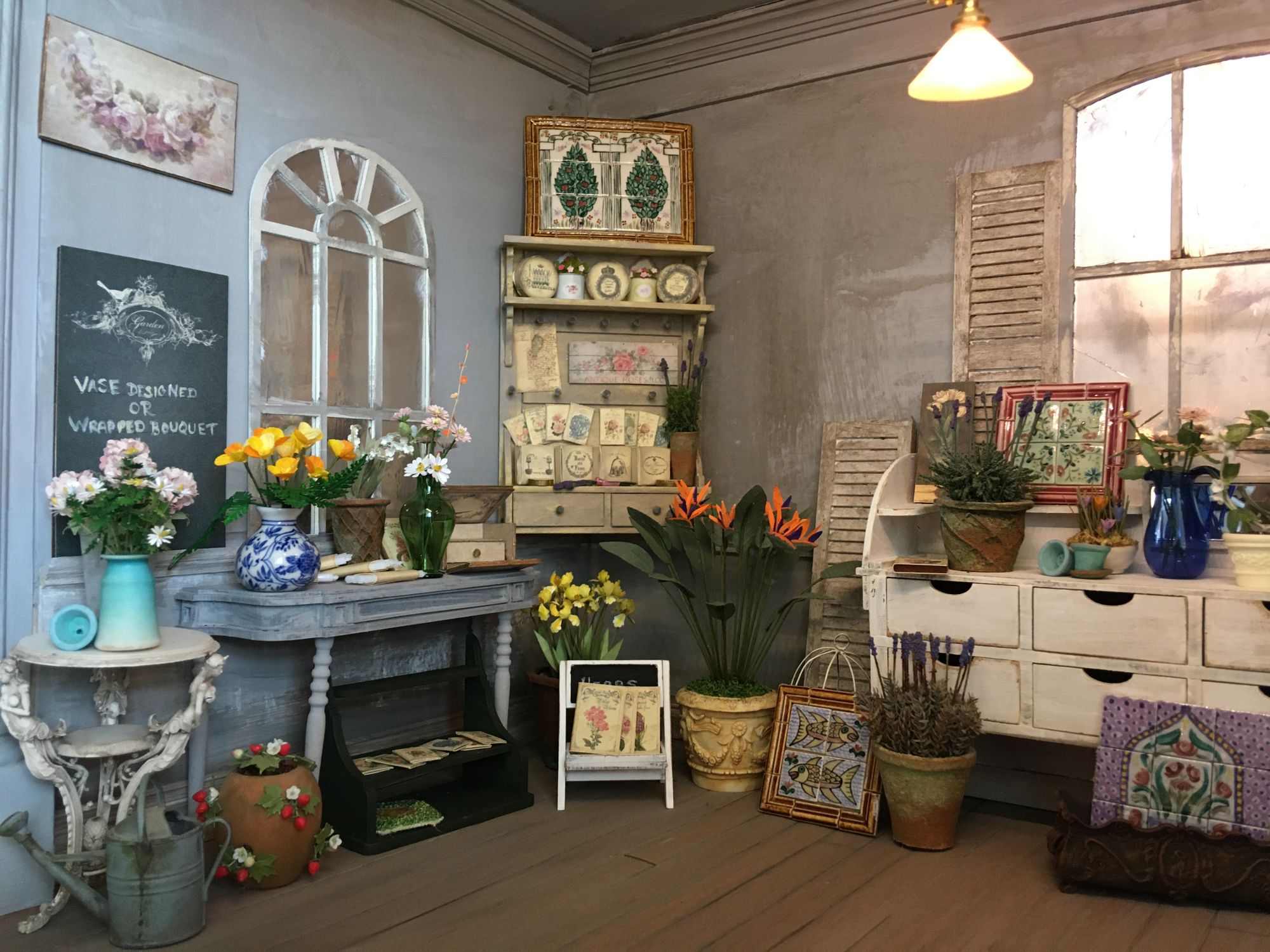 Old shop blossoms into life
