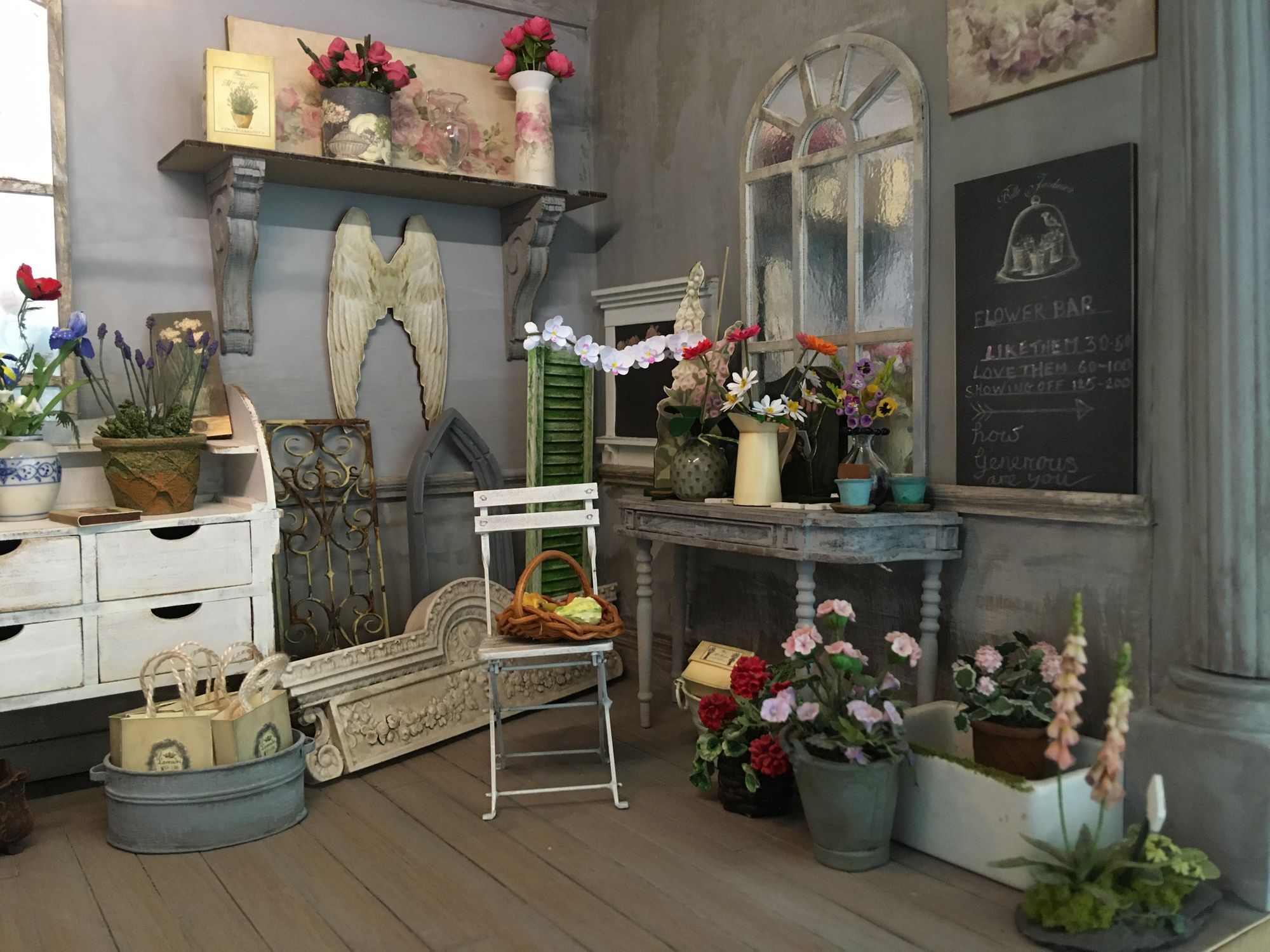 Old shop blossoms into life