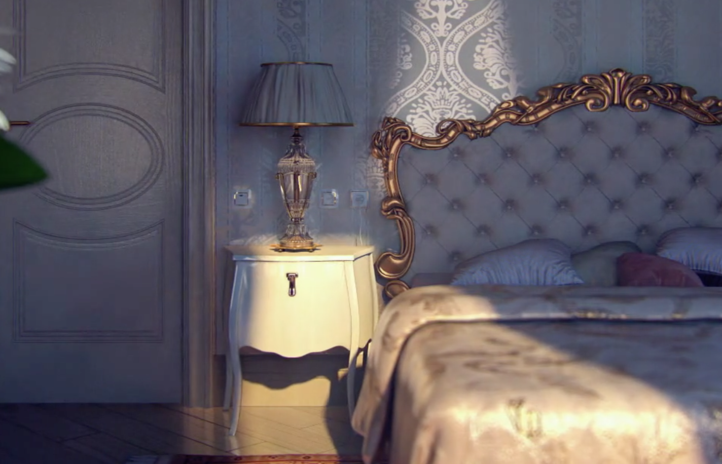 VIDEO: A doll's house bedroom