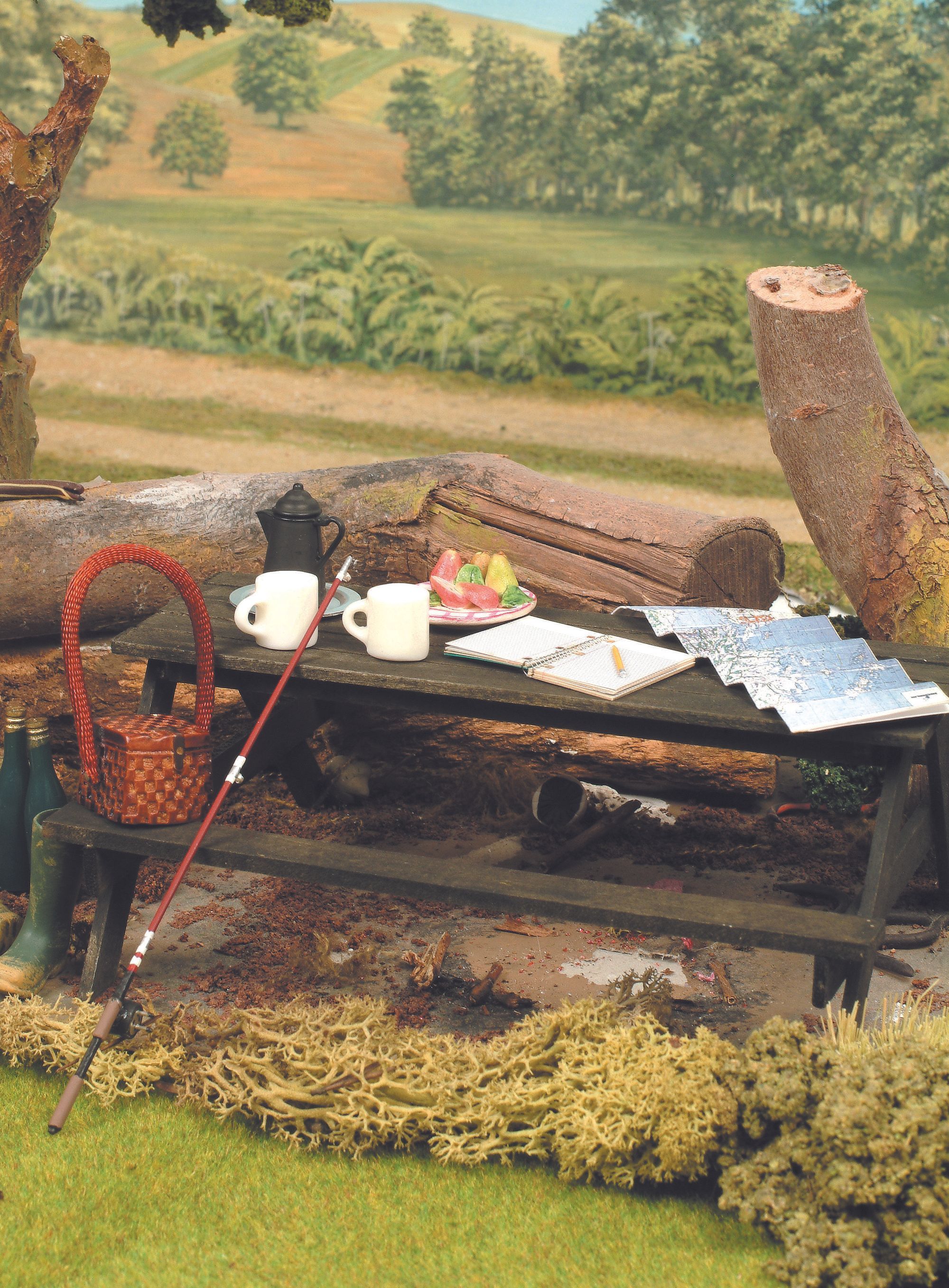 Make an easy picnic table