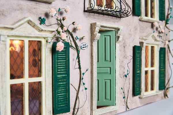 Newborn daughter, newborn house