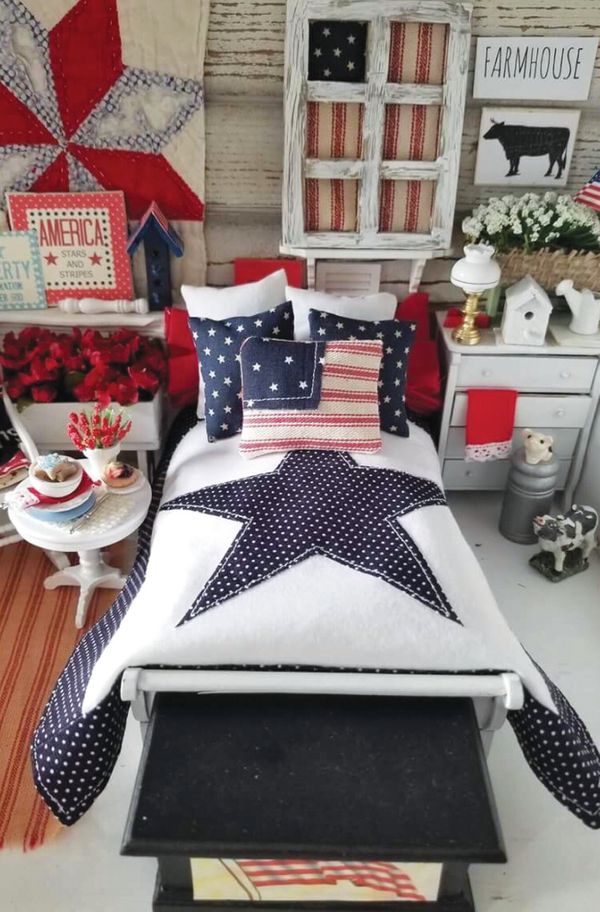Stitch up a patriotic pillow